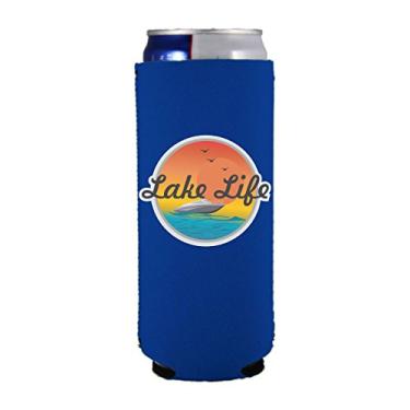 Imagem de Galocha de lata fina da Lake Life, Royal Blue, 12 oz, slim can, 1