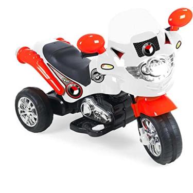 Imagem de Moto Elétrica, Homeplay, Speed Chopper, Branca, 6V