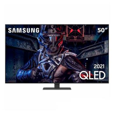 Imagem de Smart Tv 50" Qled 4K Samsung 50Q80a, Modo Game, Processador Ia, Som Em