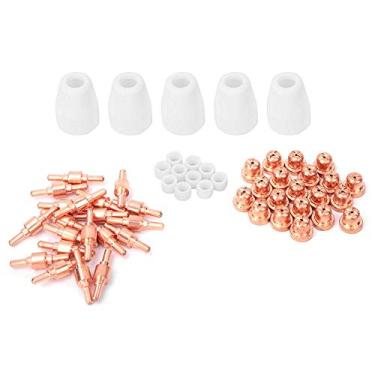 Imagem de Kit de ponta de tocha de corte para cortador de plasma 55 peças