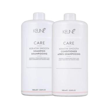 Imagem de Kit Keune Care Keratin Smooth Shampoo 1L E Condicionador 1L