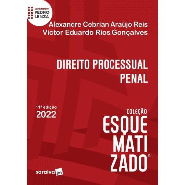 Imagem de DIREITO PROCESSUAL PENAL ESQUEMATIZADO - 11A EDIçãO 2022