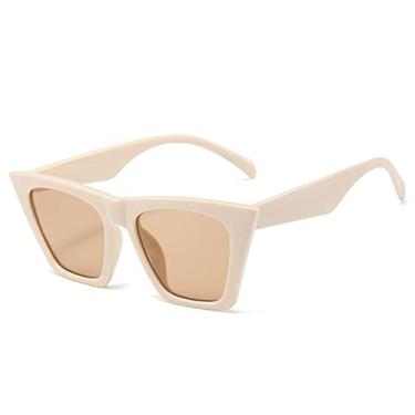 Imagem de Óculos de sol de olho de gato fashion feminino designer de moda óculos de sol feminino tendência óculos de sol UV400,7,China
