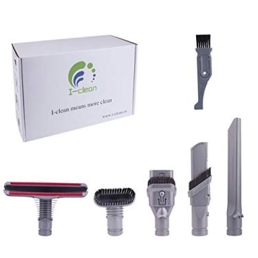 Imagem de I-clean 5 peças Dyson V6 peças de aspirador de pó, kits de acessórios de substituição Dyson para aspirador portátil Dyson DC59 DC25 DC35 DC34 DC44