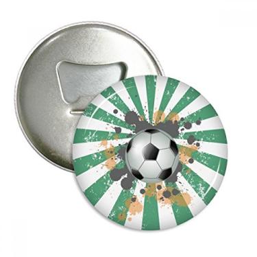 Imagem de Radial Futebol Futebol Esportes Abridor de Garrafas Imã de Geladeira Emblema Multifuncional
