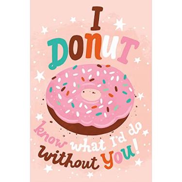 Imagem de Tree-Free Greetings Cartões de agradecimento – Designs artísticos – 12 cartões + envelopes correspondentes – Feito nos EUA – Papel 100% reciclado – 10 x 15 cm – Rosquinha fosca (TK60015)