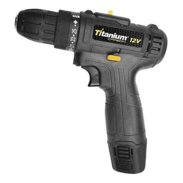 Imagem de Parafusadeira 1,2Ah 12V Bivolt T12 Preto Titanium 06212