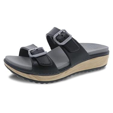 Imagem de Dansko Sand lias femininas Kandi sem cadar o Leve e confort vel com suporte de arco, Preto, 9.5-10
