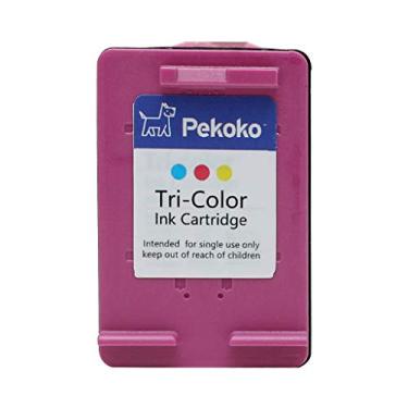 Imagem de PEKOKO Cartucho de tinta tricolor 62XL para impressora Pekoko, impressora Mbrush, Princube