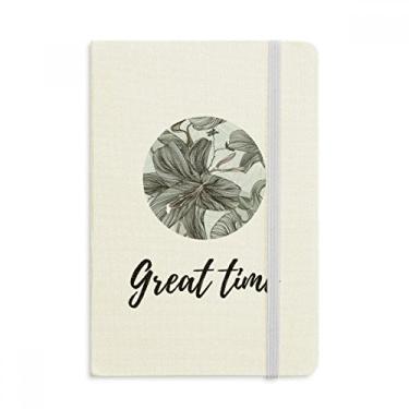 Imagem de Caderno de anotações clássico com capa dura em tecido oficial da Lily Drawing Art