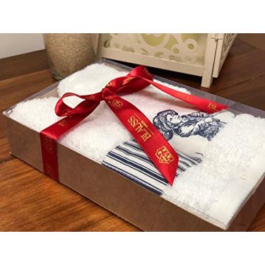 Imagem de Kit Toalha Lavabo Toile Marinho