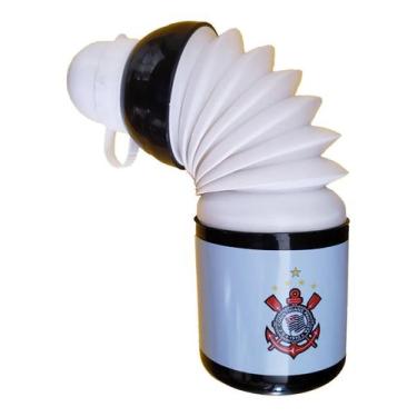 Imagem de Garrafa Dobrável 400ml Corinthians Licenciado Oficial - Mileno