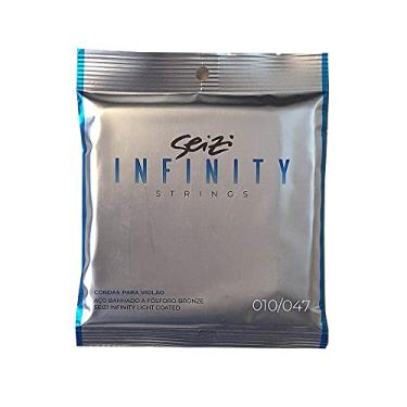 Imagem de Encordoamento Seizi Para Violão Infinity Light Coated 010 047