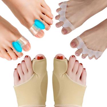 Imagem de KIT 6 PEÇAS PROTETORES ORTOPÉDICOS JOANETE CORRETOR-Feminino