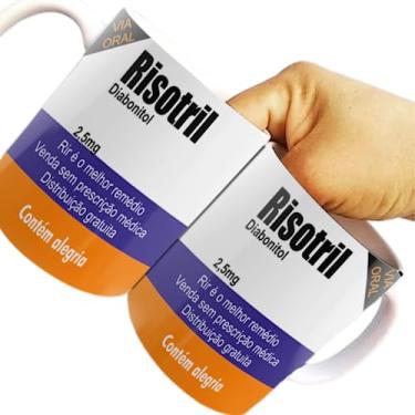 Imagem de Caneca Remédios Engraçados Risotril