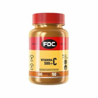 Imagem de Vitamina C 500Mg Com 50 Comprimidos - Fdc