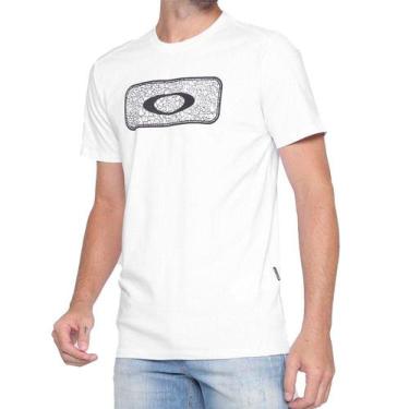 Imagem de Camiseta Oakley Logo Graphic Masculina Branco