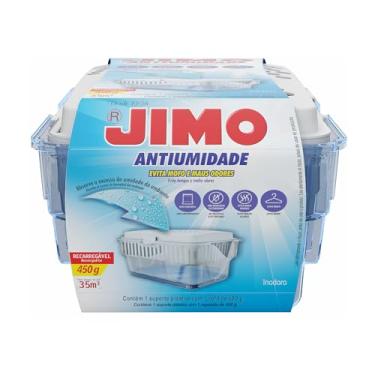 Imagem de JIMO Antiumidade Absorve Excesso de Umidade do Ar Prevenindo Mofo Aparelho + Refil 450g