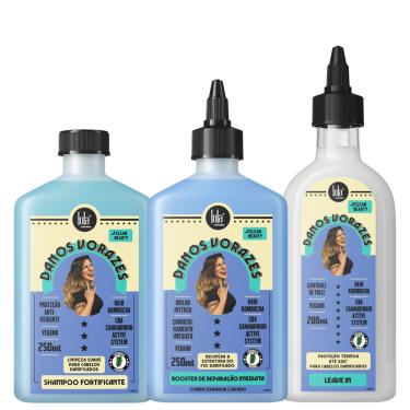 Imagem de Kit Lola Cosmetics Danos Vorazes Triplo Cuidado (3 Produtos)