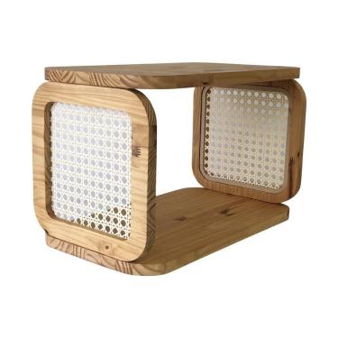 Imagem de Nicho Decorativo Mariah Pinus 25x45cm - Organizador