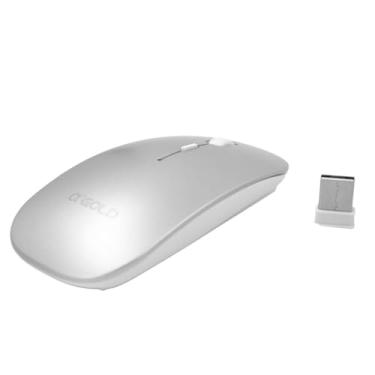 Imagem de Mouse Sem Fio 2.4GHZ Recarregável USB Ergonômico Wireless AGold