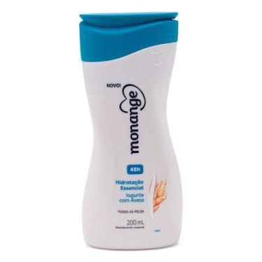 Imagem de Hidratante Desodorante Monange Hidratação Nutritiva Iogurte Com Aveia