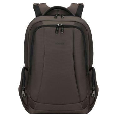 Imagem de Mochila Executiva Antifurto Posher Bolso Secreto Journey Pro Café