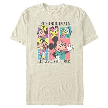 Imagem de Camiseta masculina Mickey & Friends Classic Comfort Colors, Marfim/Disney Originals, G