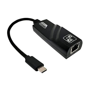 Imagem de Sonilco Porta USB tipo C para 1 Gigabit (1000 Mbps) Adaptador de rede LAN Ethernet RJ45