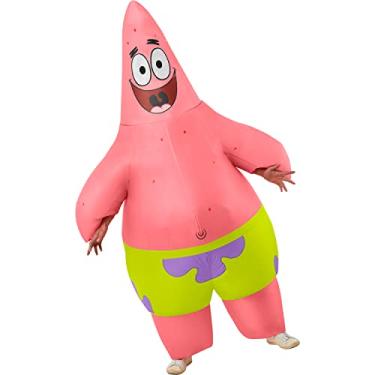 Imagem de Rubie's Fantasia infl vel de Patrick Star de Bob Esponja para adultos, como mostrado, tamanho nico