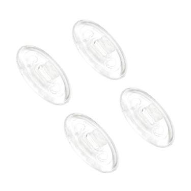 Imagem de BLAZERBUCK Almofadas de nariz de substituição para óculos de sol Oakley Splinter - Transparente + Transparente