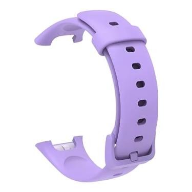 Imagem de Pulseira Silicone Para Xiaomi Mi Band 7 Pro + Película 3d DM ACESSÓRIOS (LILAS)