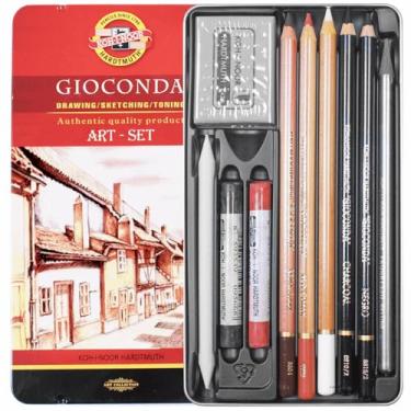 Imagem de Estojo Desenho KOH-I-NOOR Gioconda Art Set 10 Pe?as