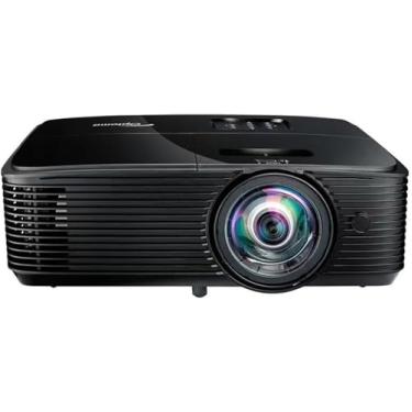Imagem de Compatível com optoma x318st/w318st projetor de curto alcance 3300 lumes fhd 3d hdr educação oficial home cineme beamer