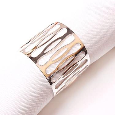 Imagem de ARGOLA DE GUARDANAPO MESA DECÓR ATELIÊ PRATA