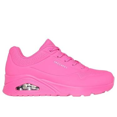 Imagem de Skechers Tênis masculino Uno Stacre, Rosa choque, 7.5 Wide