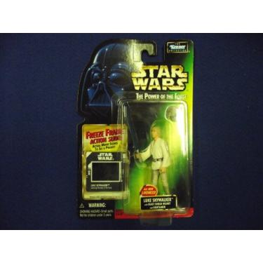 Imagem de Hasbro Star Wars Power of The Force 2 Us Freeze Frame Collection 1 Luke Skywalker