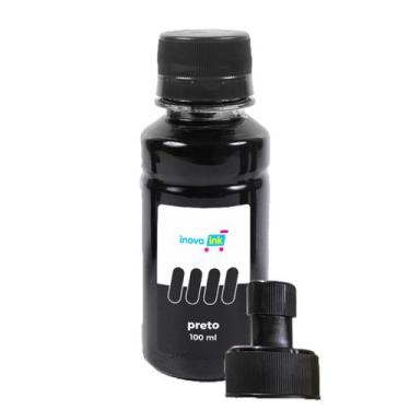 Imagem de Tinta Black Pigmentada Compatível Canon GM2010 GM4010 100ml Inova Ink