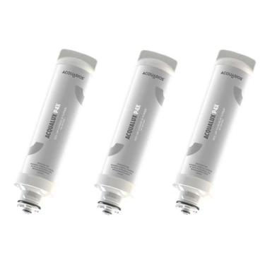 Imagem de Kit 3 Refil Filtro Purificador Electrolux Acqua Pure 4X PE12 - Acquabi
