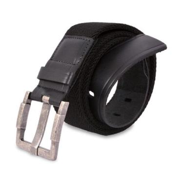 Imagem de Cinto de Elastico Social Masculino Ponteiras de Couro Confortavel Ajus