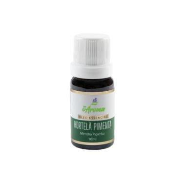 Imagem de Óleo Essencial de Hortelã Pimenta 100% Puro 10ml Mentha - oAroma