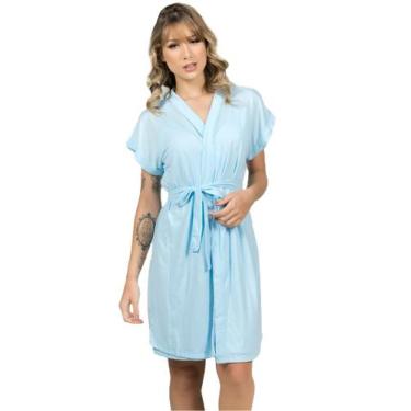 Imagem de Camisola Amamentação Maternidade e Robe Pós Parto - Bella Fiore Modas,