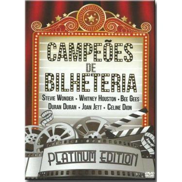 Imagem de DVD Campeões de Bilheteria Stevie Wonder Whitney Houston - NFK
