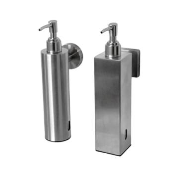 Imagem de Mercado Xambre, Kit Dispenser, Sabonete e Shampoo Luxo, Inox Hotel MX900.1