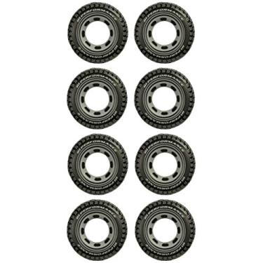 Imagem de Intex Tubos de pneu gigantes infláveis de 91 cm para piscina/lago/oceano (pacote com 8)