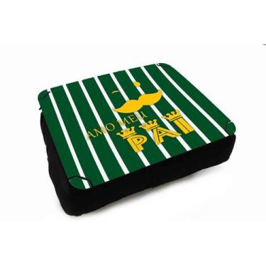 Imagem de Almofada Bandeja para Notebook Laptop Pai que Ama Futebol - Deluzz, Ve
