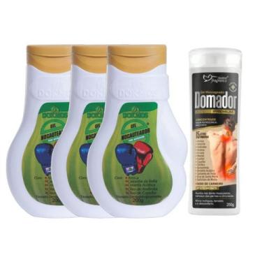 Imagem de 3 Gel Nocauteador + 1 Gel Domador Sebo De Carneiro - Dokmos