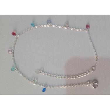 Imagem de Tornozeleiras (ouro e prata) Garantia Ilimitada. VALENTINNY SEMIJOIAS 