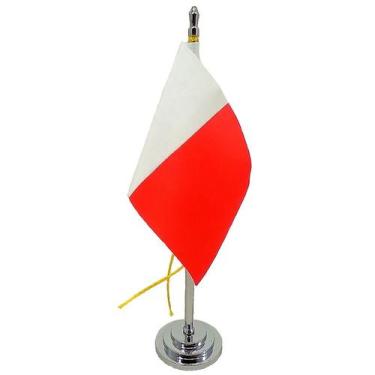 Imagem de Mini Bandeira De Mesa Dubai 15 Cm De Mastro Poliéster - SP Bandeiras 