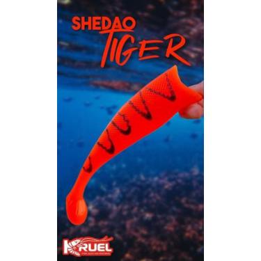 Imagem de Isca Artificial Para Garoupa Shad Kruel 18cm-72g - Shedinho, Tiger